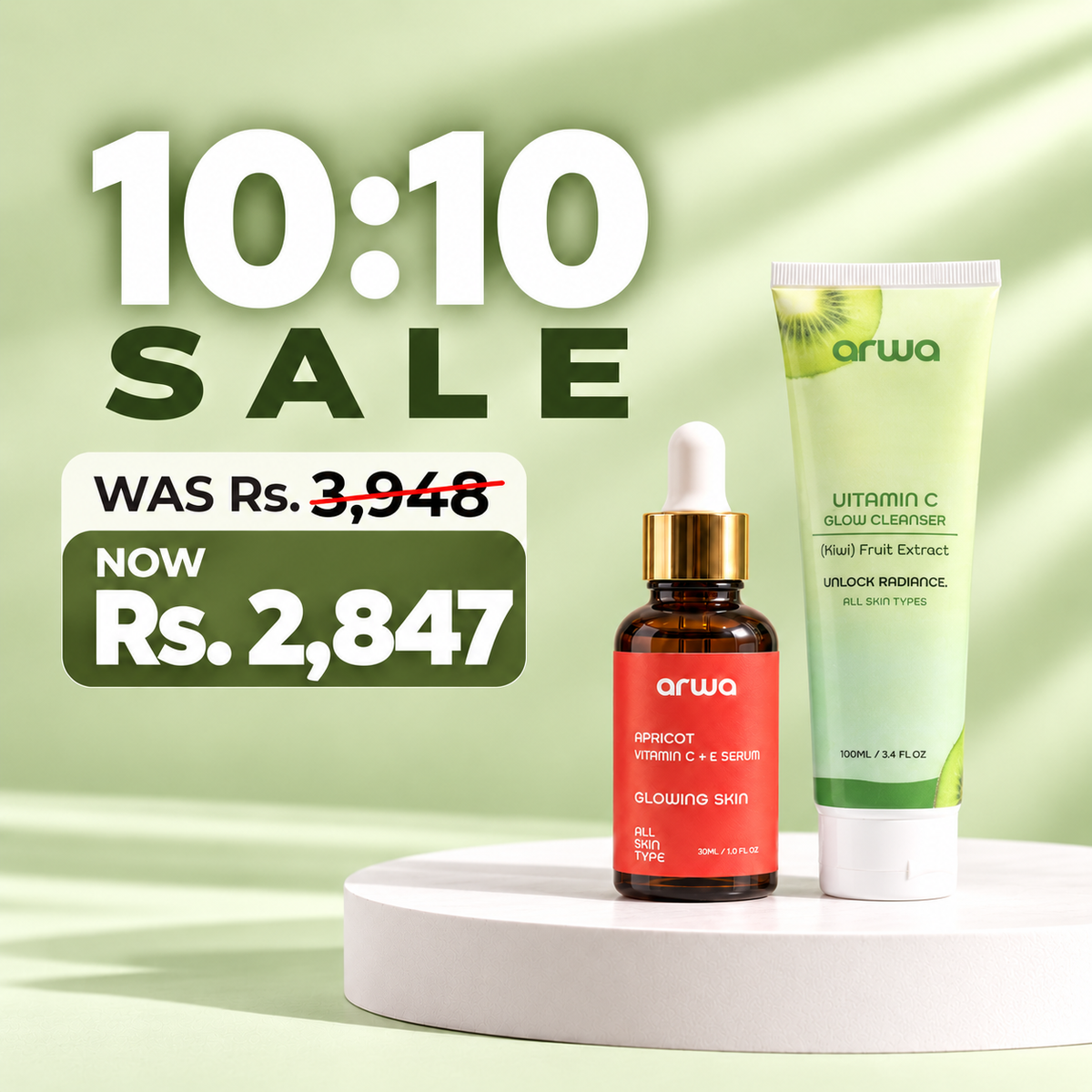 Vitamin C Glow Combo Arwa Skin Care