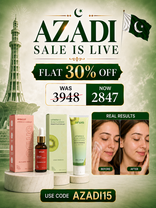 Vitamin C Glow Combo Arwa Skin Care