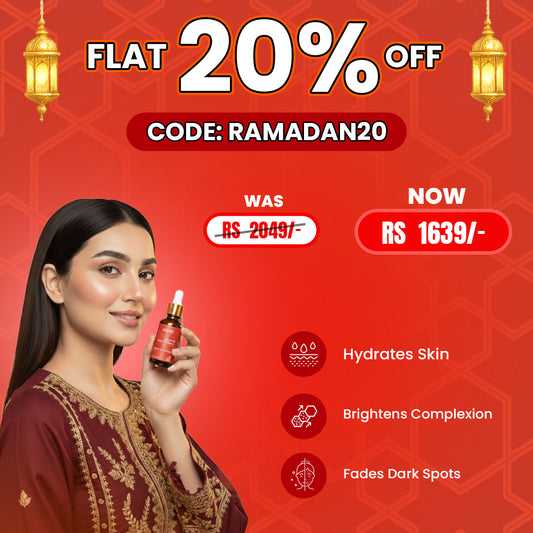 Apricot Vitamin C + E Serum Arwa Skin Care