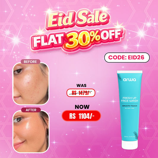 Fresh Up Face Wash (Salicylic + Niacinamide) Arwa Skin Care