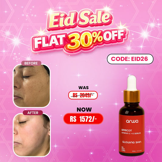 Apricot Vitamin C + E Serum Arwa Skin Care