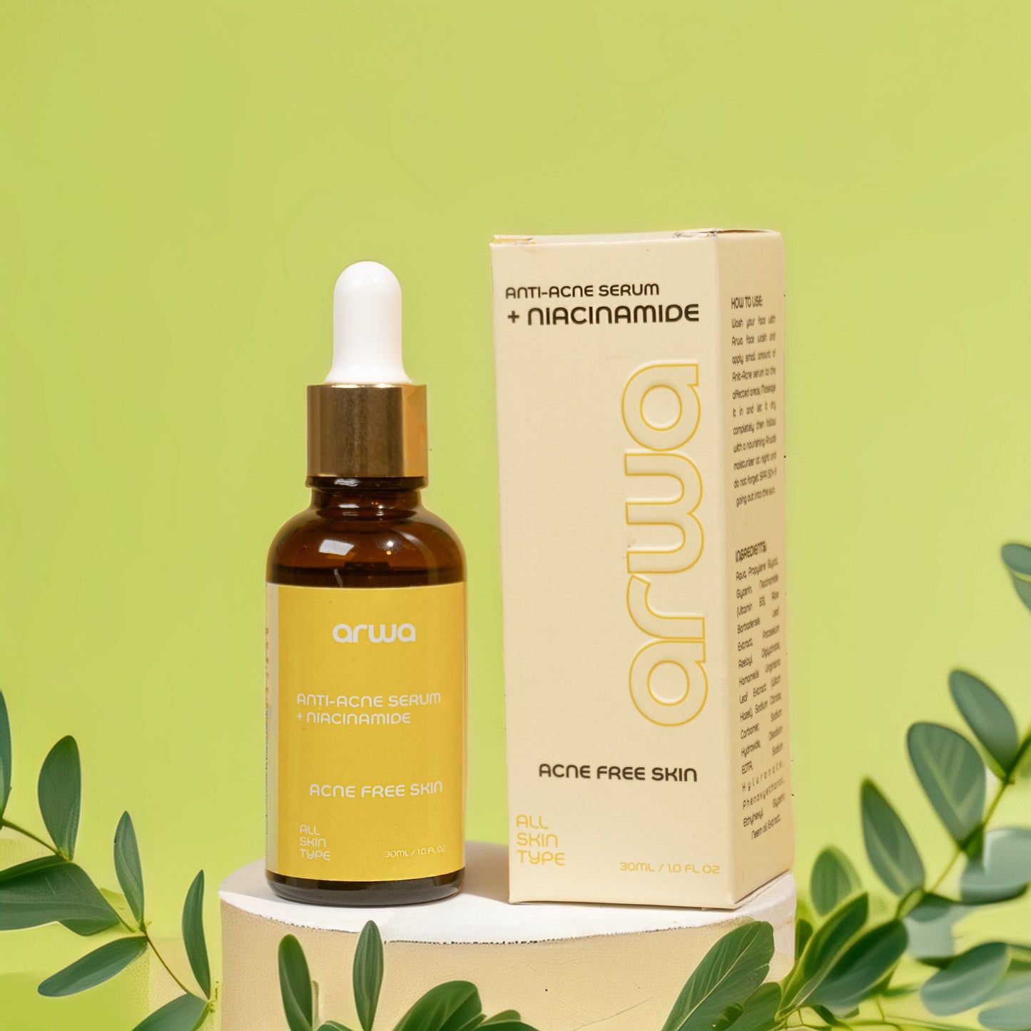 Anti Acne Serum (5% Niacinamide) By Arwa Skin Care