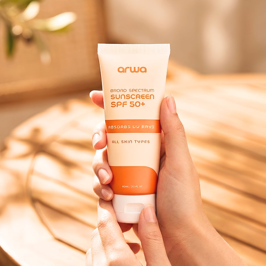Broad Spectrum Sunscreen (SPF 50+) Arwa Skin Care