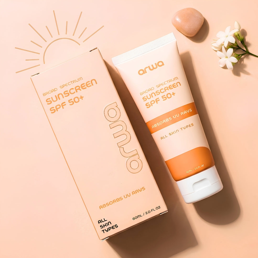 Broad Spectrum Sunscreen (SPF 50+) Arwa Skin Care