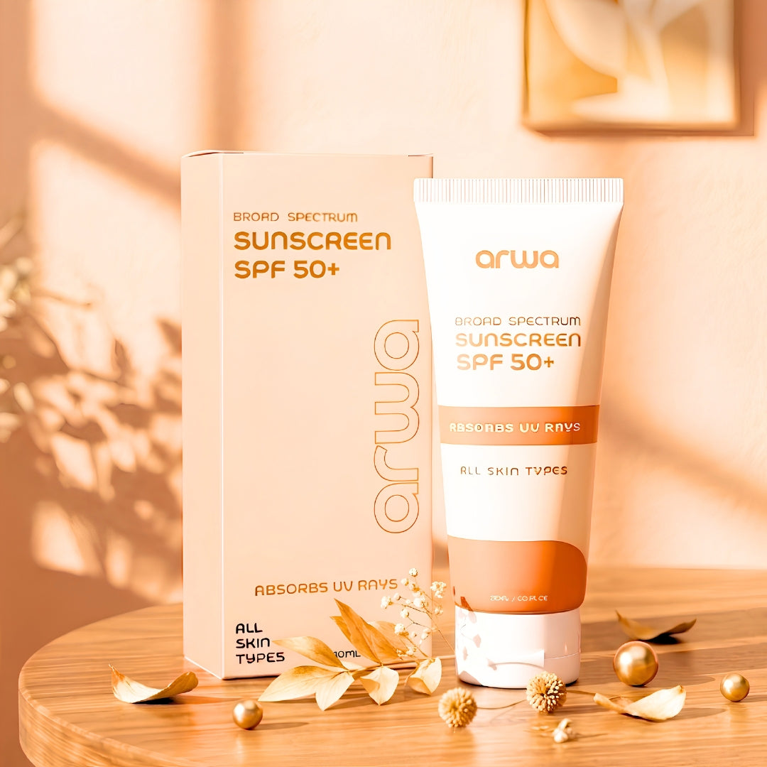Broad Spectrum Sunscreen (SPF 50+) Arwa Skin Care